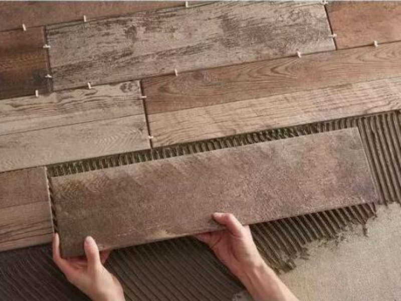 木纹砖只贴地板？国外都流行把木纹砖贴在这里了！
